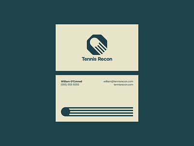 Tennis Recon Business Card