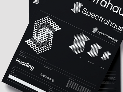 Spectrahaus Logo Guideline Document brand branddesign brandguidelines brandidentity branding clean design flatlogo identity identitydesign illustrator logo mark minimal minimallogo simplelogo timeless vector visualcommunication visualdesign