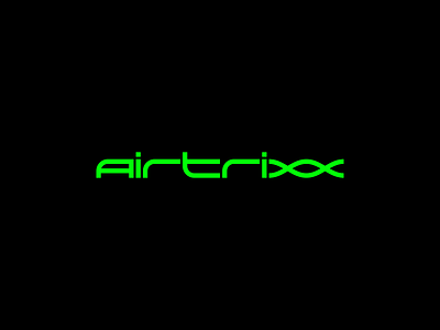 Airtrixx - We're in your blood! branding clean design futuristic graphic design illustrator logo logomark logotype mark minimal neongreen timeless vector