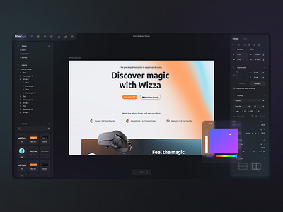 Nimbus | Drag & Drop React program agency branding dashboard design graphic design illustration logo ui ux web design