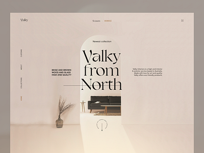 Valky | UI/UX Landing page