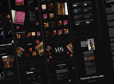 Blondery | UI/UX Collection Pt.3 agency app branding design graphic design illustration landing page logo mobile responsive ui uiux ux vector web design