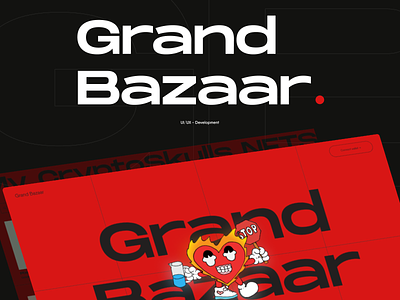 Grand Bazaar - Website NFT Discord Bot animation branding design graphic design illustration landing page logo motion graphics nft nft ui nft web design ui uiux ux web design