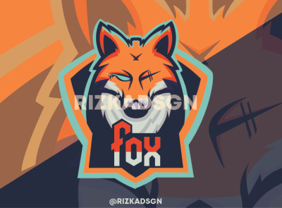 fox esport animal esport esportlogo esports esports logo fox fox logo gaminglogo illustration logo logogame logos sport