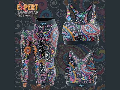 Ladies Activewear 3d 3d mockup activewear apparel custom design customization fashion design graphic design gymwear illustration sports sportswear