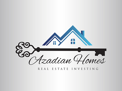 Real estate logo design