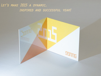 JPR_Final 2015 wishcard 2015 card font geometry paper reflection wishcard