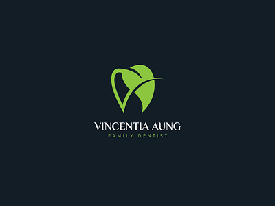 Vincentia Aung dental logo