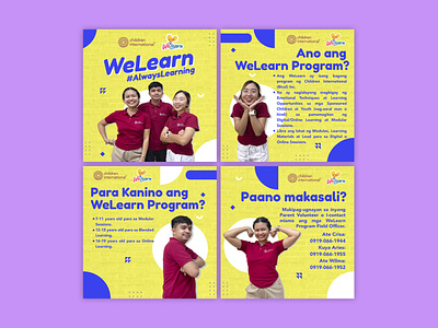 WeLearn Program Infographic