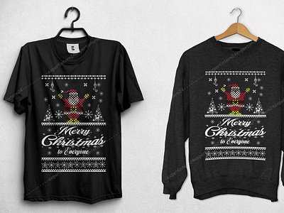 Merry Christmas to everyone Christmas T-shrit design