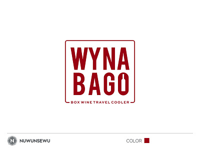 wynabago logo contest design logo logo design nuwunsewu wine winebox wynabago