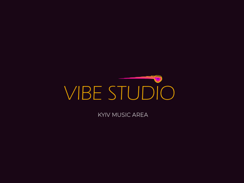 logo design VIBE STUDIO by Angelina Sergienko on Dribbble