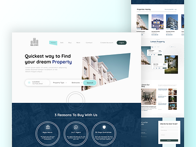 Real Estate landing page 🏠