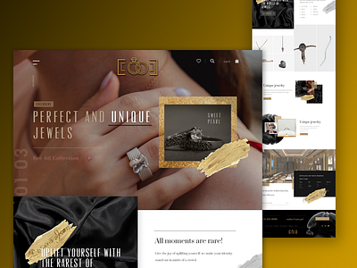 Jewelry Shop Landing page 💎