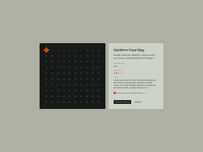 Law of 100 - Habit Creating App calendar daily date design desktop habit minimal todo tracker typography ui ux website