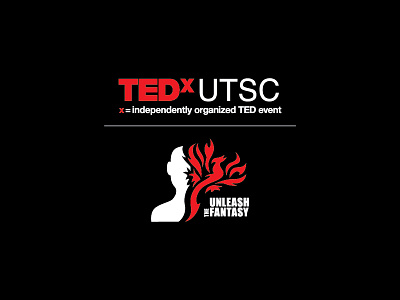2015 TEDxUTSC - Logo branding graphic design logo phoenix tedx utsc