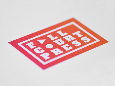 Full Court Press - Logo Sticker