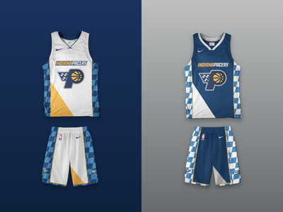 Indiana Pacers Rebrand - Jerseys by Andrés Francken on Dribbble