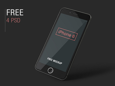 iPhone 6 Mockups app design free freebie iphone iphone6 mobile mockup responsive ui ux web