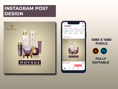 Instagram post design advertising banner ads branding design digital marketing facebook banner graphic design illustration logo ui vector