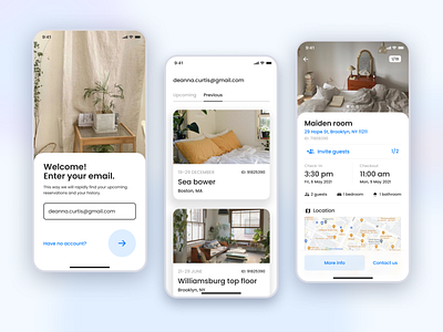 Apartment booking app