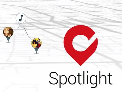 Spotlight App - 2015 branding community design geolocation indie mobile mobile app music nearby friends streaming ui ux