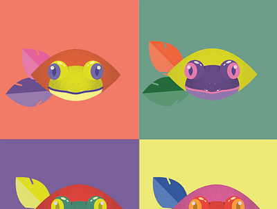 Ranas/ Frog design illustration ilustration vector