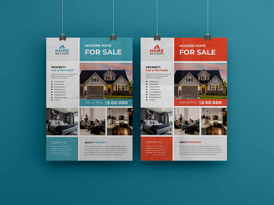 Professional real estate flyer