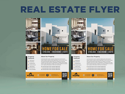 Real estate flyer design