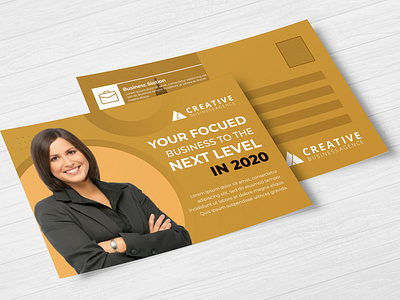 Marketing Postcard template dirct mail eddm eddm postcard magazine marketing postcard postcard design