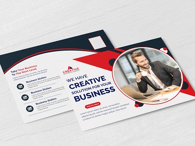 Corporate Postcard Design brand identity branding design brochure brochure design design flyer design portfolio portrait postcard postcard design postcard project postcardproject postcards poster poster design