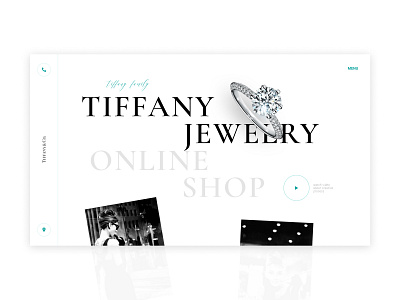 Jewelry store main screen art branding design figma first shot graphic graphic design illustration jewelry landing logo page screen store ui web web design