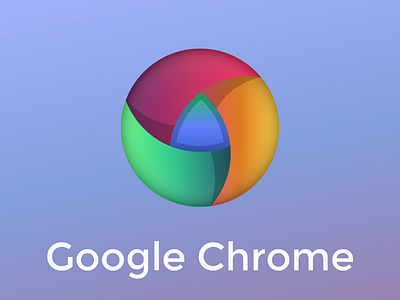 Google Chrome - Redesign Logo branding google logo