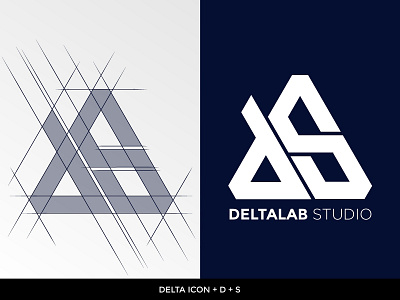 Deltalab Studio - Logo Design brand branding branding design company logo