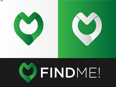 Findme! Logo Design brand branding branding design company logo typography