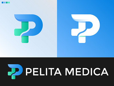 P + Medical Icon | Logo Design brand branding branding design company flat google logo lpgo