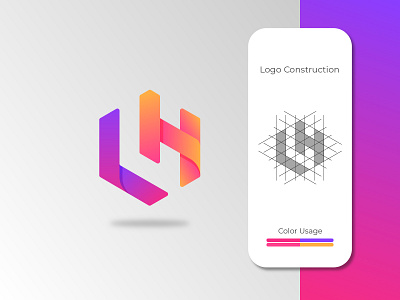 LH - logo dsign brand branding branding design company design flat google logo lpgo typography