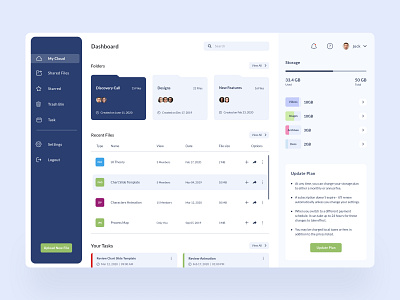 File Management — Dashboard