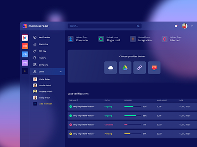 Glassmorhism Design Concept 2021 design 2021 trend blur colorful concept dark mode dark theme dashboard ui figma glassmorphism icons morphism sidebar sidebar menu transparency transparent ui design user inteface ux design web