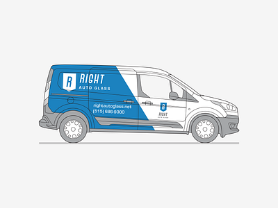 Right Auto Glass - identity