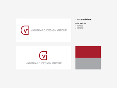 Vanguard Design Group - logo branding design graphic design identity identity design logo logo design