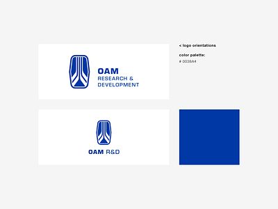 OAM R&D - logo branding design graphic design identity identity design logo logo design