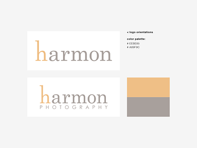 Harmon Photography - logo branding design graphic design identity identity design logo logo design