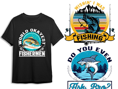 Fishing T-shirt Designs | Fishing Shirt Designs | Fish Tees
