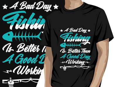 Fishing T-shirt Design | Fishing Shirt Design | Fish Tee  Design