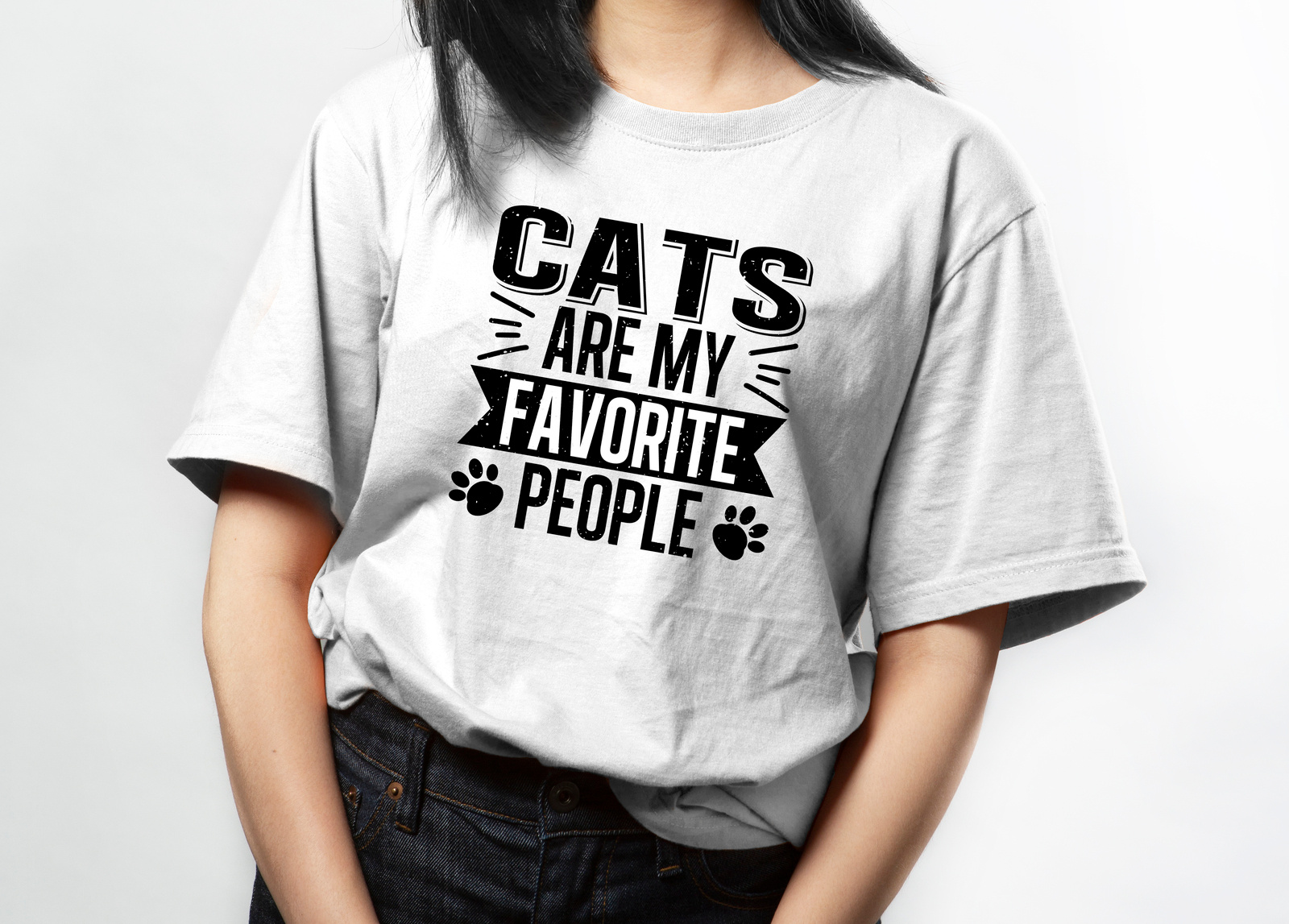 Cat T-shirt Design 