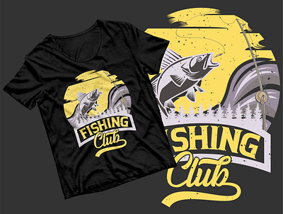 Fishing T Shirt designs, themes, templates and downloadable graphic  elements on Dribbble