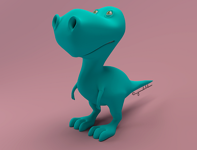 Lowpoly T-Rex 3d 3d artist 3ddesign 3drender anjaanikalakaar arnold arnoldrender autodesk character characterdesign digitalart dinosaur lighting maya organic shaded trex