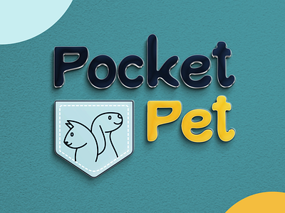 Pocket Pet Petshop brand design brand identity cachorro cat design dog gato identidade de marca identidade visual logo logodesign logotipo pet pet care petshop