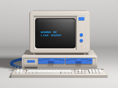 Apple Staff C1 Apple II Clone cinema4d computer maxonc4d render
